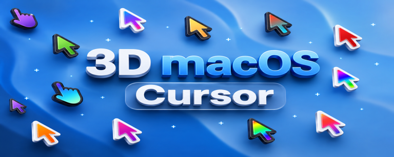 3D macOS Cursor