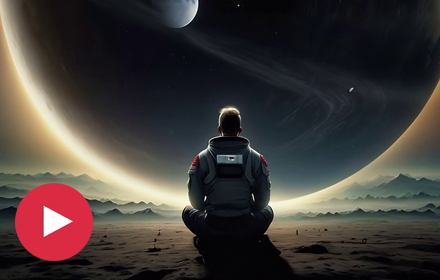 Astronaut Galaxy Live Wallpaper preview