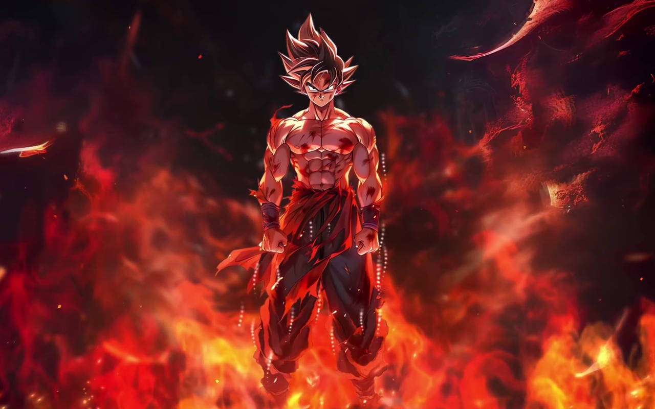 Furious Goku Live Wallpaper preview