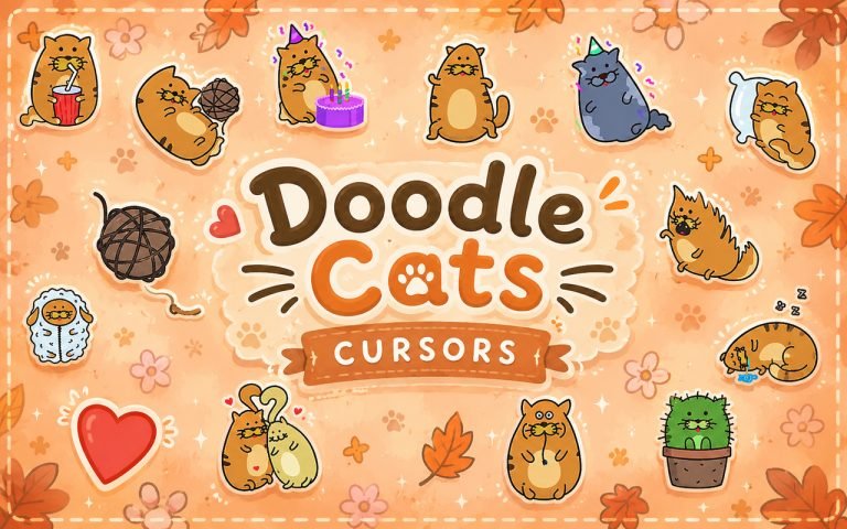 Doodle Cats Cursor