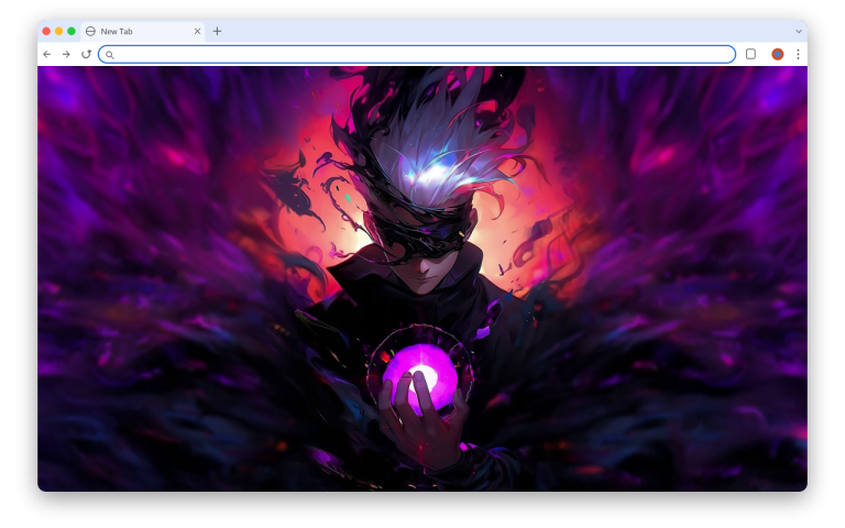 Gojo Hollow Purple Live Wallpaper