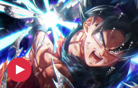 Goku Ultra Instinct Kamehameha Live Wallpaper