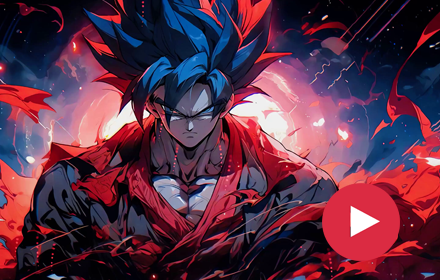 Super Saiyan Blue Goku Live Wallpaper