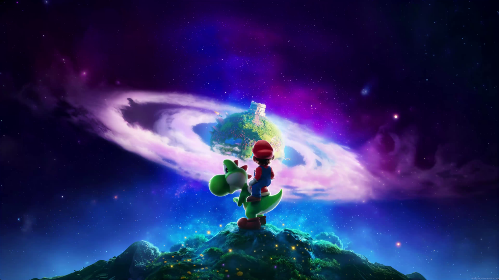 Super Mario Galaxy Live Wallpaper preview