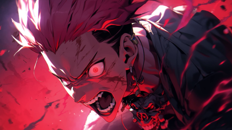 Sukuna Rage Live Wallpaper