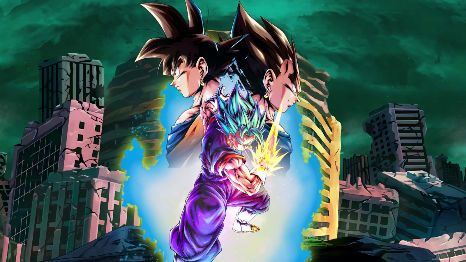 Vegito Super Saiyan Blue Live Wallpaper preview