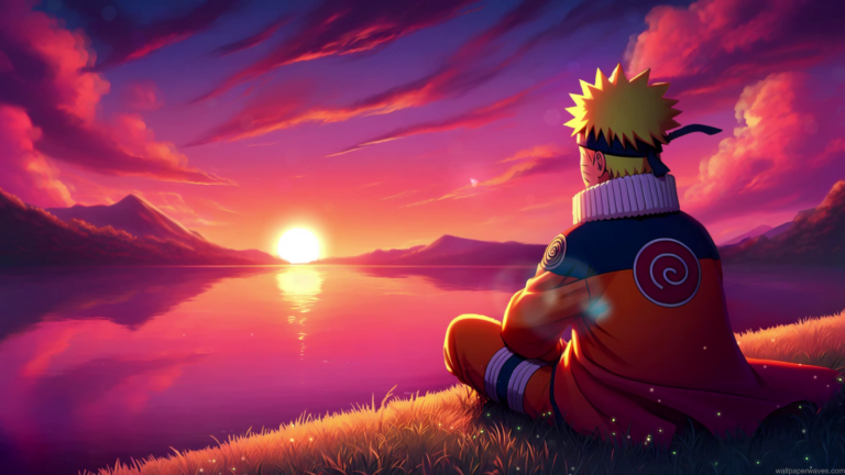 Naruto Uzumaki Sunset Live Wallpaper