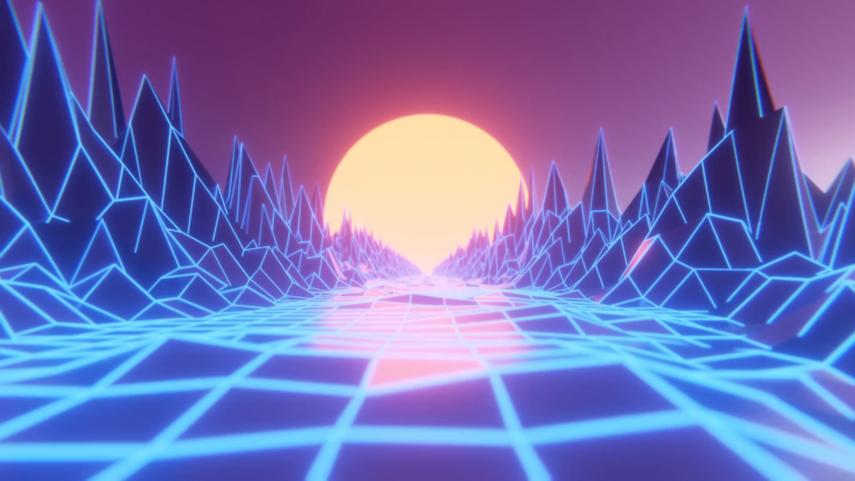 Synthwave Sunset Live Wallpaper