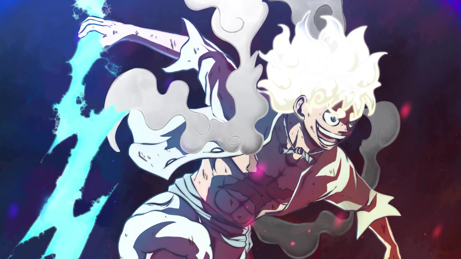 Luffy Gear 5 Lightning Live Wallpaper preview