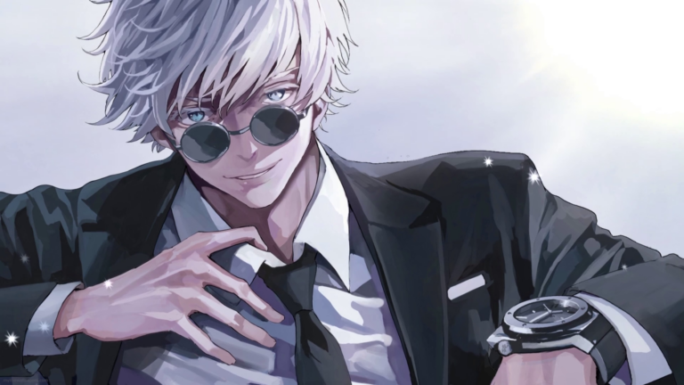 Satoru Gojo Suit Live Wallpaper