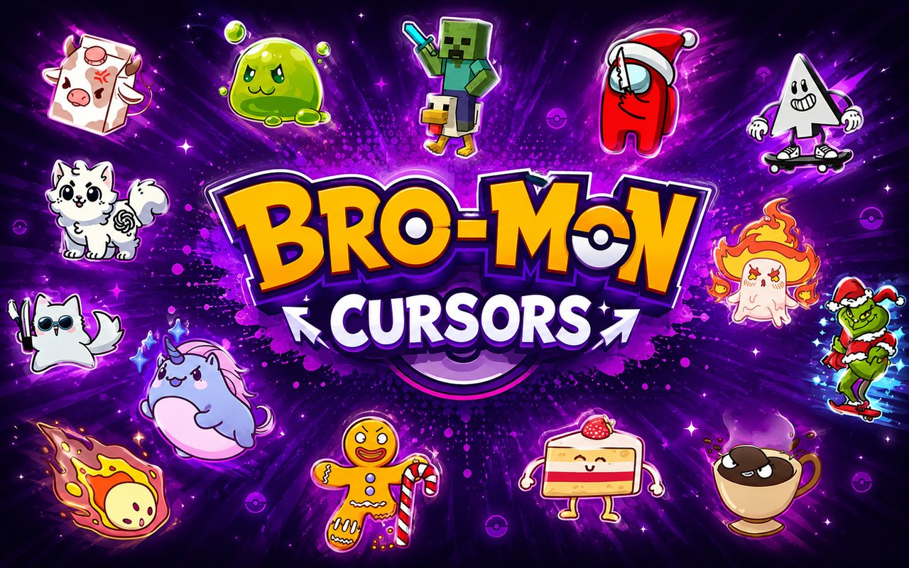 Bro-Mon Cursor preview