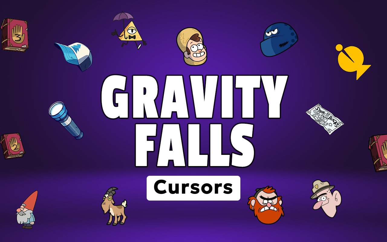 Gravity Falls Cursor preview