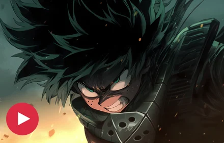 Deku Rage Mode Live Wallpaper