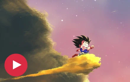 Goku Flying Nimbus Live Wallpaper